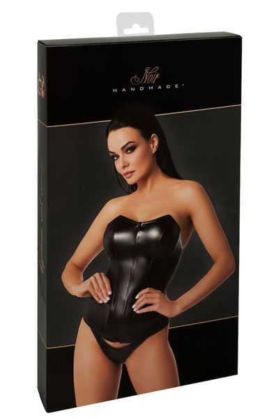 Корсет Noir Handmade F334 Powerwetlook corset - S SX2016 фото