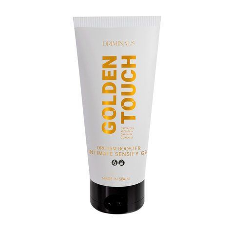 Возбуждающий гель для клитора Driminals Golden Touch Orgasm Booster, 30 мл, разогрев и покалывание SX0682 фото
