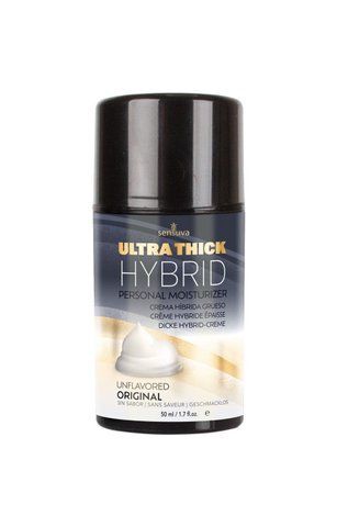 Густой крем-смазка на гибридной основе Sensuva UltraThick Hybrid Formula (50 мл) рН сбалансирована SO3255 фото