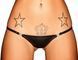 Трусики з мокрим ефектом Noir Handmade P005 Panties XXL, відкриваються збоку SX0011 фото 4