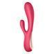 Смарт вібратор-кролик Satisfyer Mono Flex Red, 2 мотори, керування через інтернет SO3900 фото 3