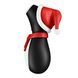 Вакуумный клиторальный стимулятор Satisfyer Penguin Holiday Edition, в шапочке и шарфе SO8777 фото 3