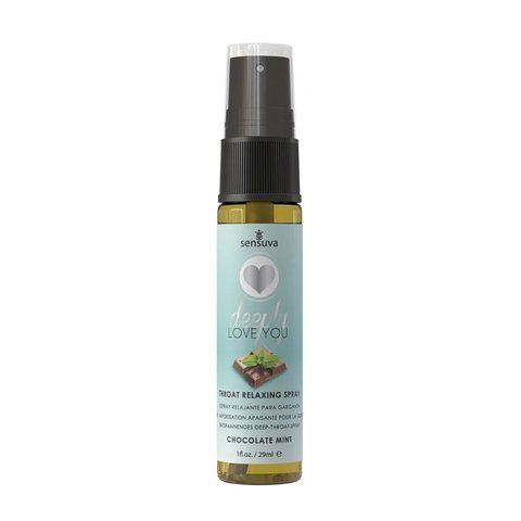 Спрей для минета Sensuva Deeply Love You Chocolate Mint (29 мл), для глубокого минета SO3193 фото