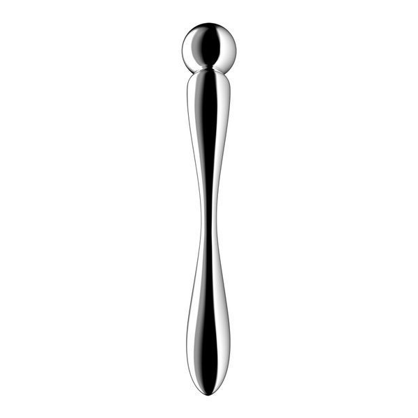 Металлический дилдо Satisfyer Star Force 2, двусторонний, можно нагревать и охлаждать SX3257 фото