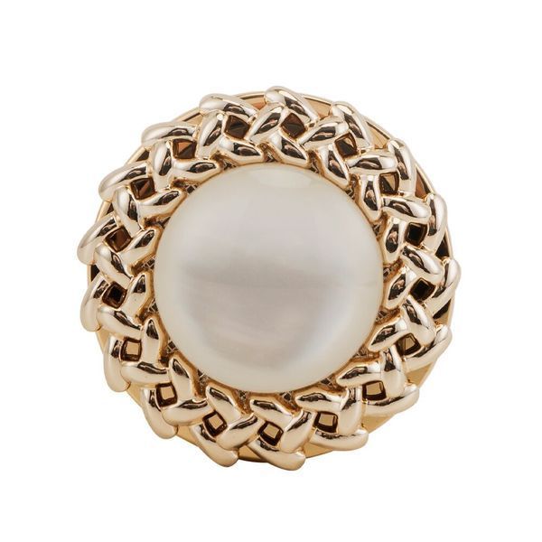 Металлическая анальная пробка LOCKINK SEVANDA Pearl Pear-shape Anal Plug, с искусственной жемчужиной SX0887 фото