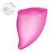 Менструальная чаша Fun Factory FUN CUP SIZE B Magenta, многоразовая, диаметр 4,3 см, объем 30 мл SX3684 фото 3