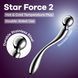 Металлический дилдо Satisfyer Star Force 2, двусторонний, можно нагревать и охлаждать SX3257 фото 6