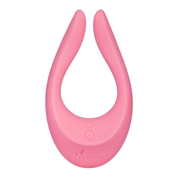 Вибратор для пар Satisfyer Endless Joy Pink, 3 независимых мотора, многофункциональный SO2306 фото