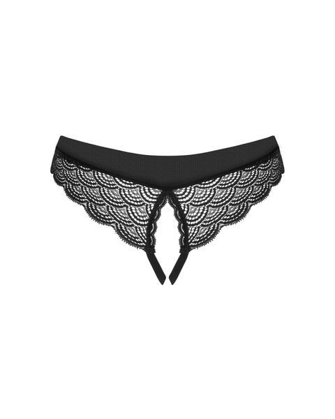 Трусики с доступом Obsessive Chemeris crotchless panties M/L SO9765 фото
