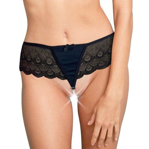 Сексуальные трусики Art of Sex - Lina с жемчугом, размер L-2XL SO6784 фото