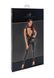 Комбинезон Noir Handmade F298 Libido, XXL, под латекс, кружевной верх, чокер, съемные бусы, доступ SX0229 фото 2