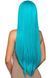 Перука Leg Avenue 33&Prime; Long straight center part wig turquoise SO8591 фото 2