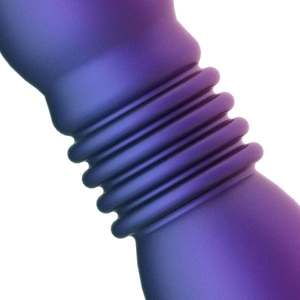 Анальная пробка с вибрацией и пульсацией Hueman - Supernova Thrusting Buttplug SX3891 фото