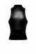 Топ Noir Handmade F324 Glam, 3XL, black, халтер, на блискавці, вінілові вставки, комір-стійка SX0380 фото 5