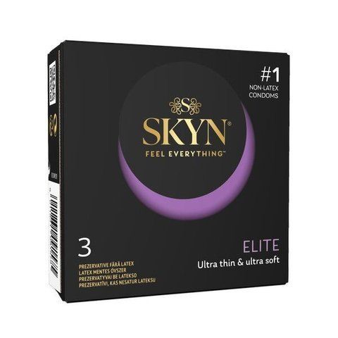 Безлатексные премиум-презервативы SKYN Elite 3 шт, ультратонкие SX2381 фото