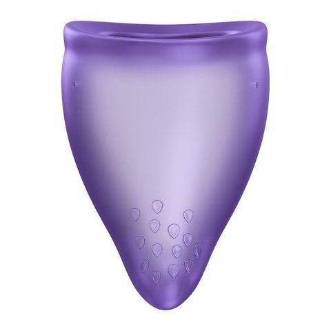 Менструальна чаша Fun Factory FUN CUP SIZE B Black Currant, багаторазова, діаметр 4,3 см, об&rsquo;єм 30 мл SX3675 фото