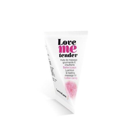 Массажное масло Love To Love Love Me Tender Cotton Candy с согревающим эффектом, 10 мл SO1393 фото