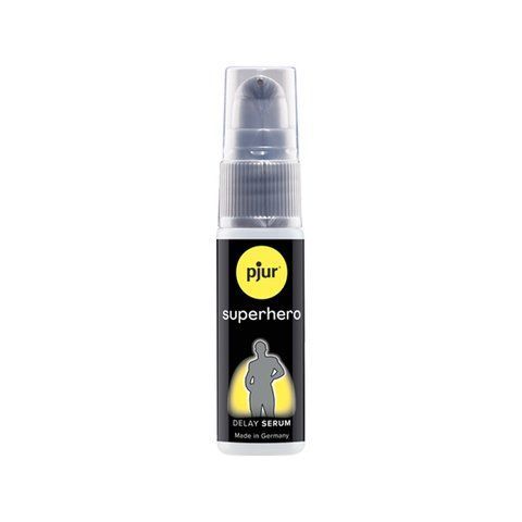 Сыворотка-пролонгатор pjur Superhero Delay Serum 20 мл, создает эффект пленки, без онемения PJ12090 фото
