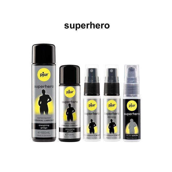 Сыворотка-пролонгатор pjur Superhero Delay Serum 20 мл, создает эффект пленки, без онемения PJ12090 фото