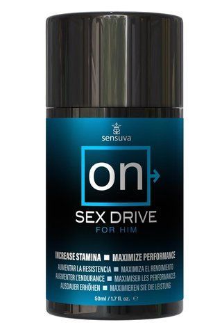 Крем для повышения либидо у мужчин Sensuva ON Sex Drive for Him 50 мл, с натуральными экстрактами SO3184 фото