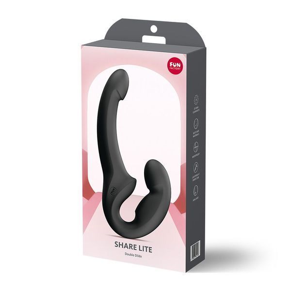 Безремневой страпон Fun Factory SHARE LITE Black, регулируемый, облегченная модель SX3726 фото