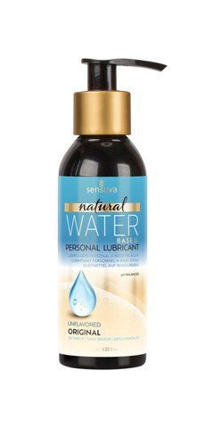 Лубрикант на водній основі Sensuva Natural Water-Based (125 мл), без гліцерину та парабенів SO3223 фото