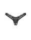 Трусики Obsessive Arrowel Black crotchless thong S/M SX2582 фото 3