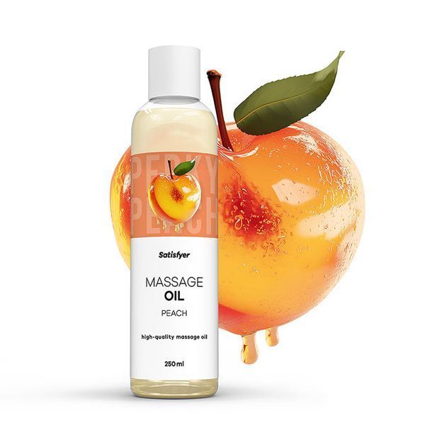 Масажна олія Satisfyer Massage Oil Peach з ароматом персика, 250 мл SX2705 фото
