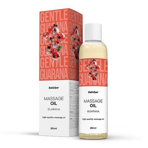 Масажна олія Satisfyer Massage Oil Guarana з ароматом гуарани, 250 мл SX2711 фото